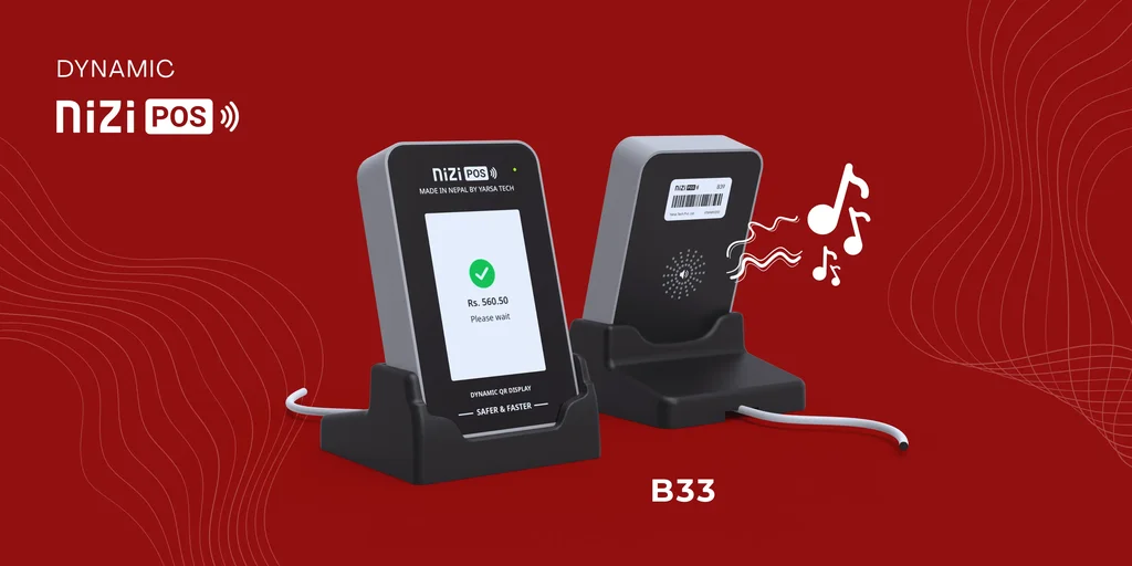 Nizi POS B32 Model (2.8in TFT LCD) and Speaker